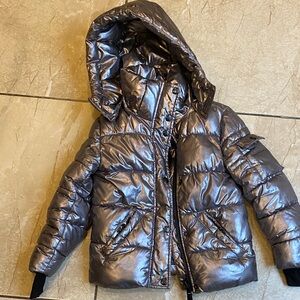 S13 Silver Kids Puffer Jacket